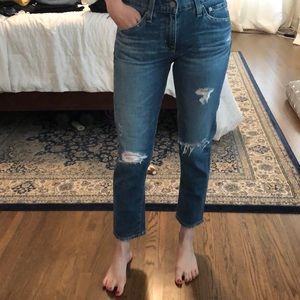 Slim boyfriend jeans